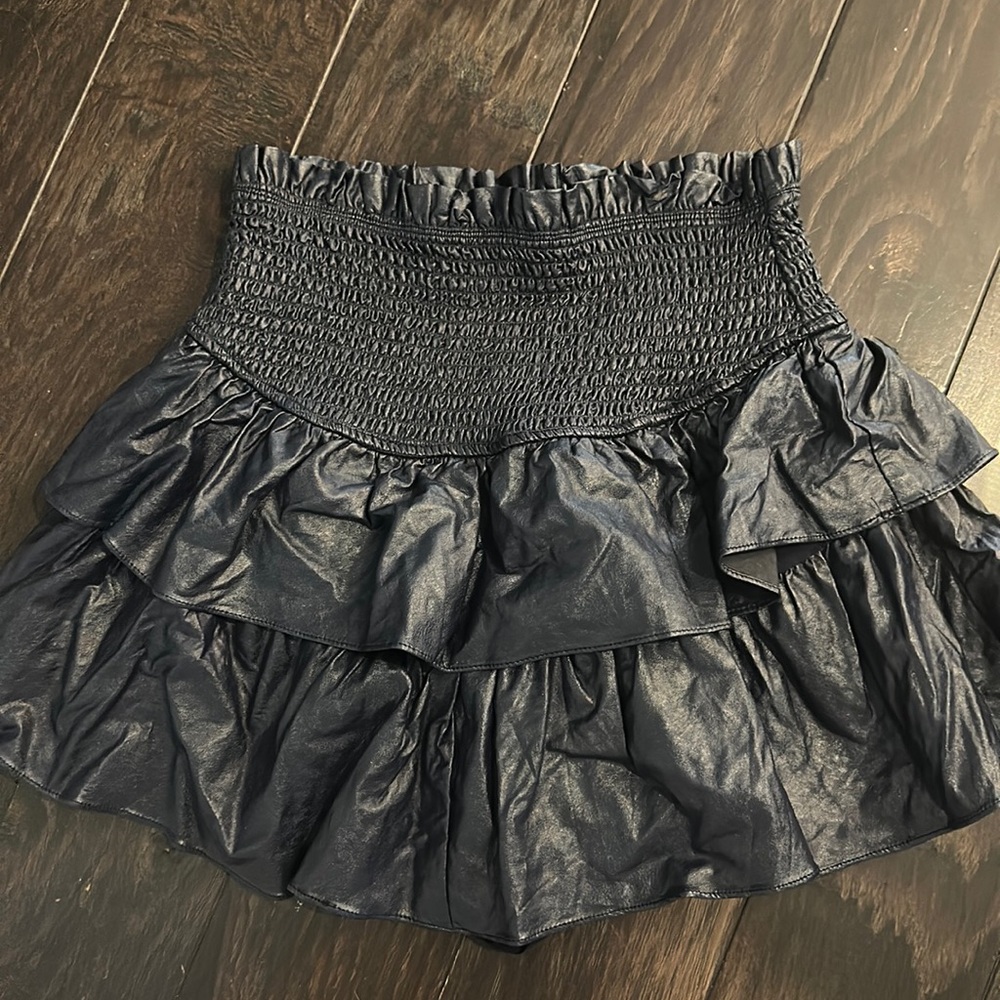 Leather Mini skirt